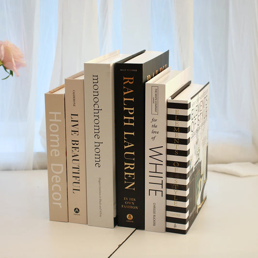 3Pcs/Set Decor Books