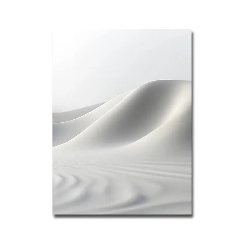 Monochrome Abstract Poster