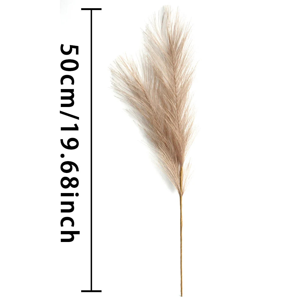 Artificial Pampas Grass Decor Flowers