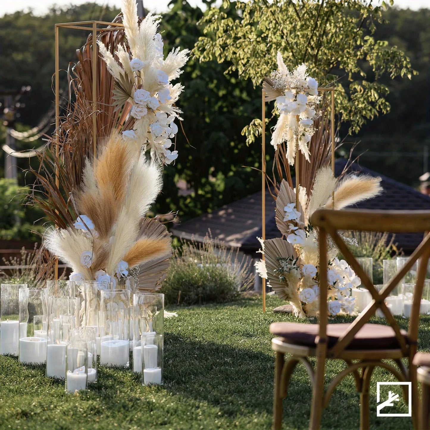 Artificial Pampas Grass Decor Flowers