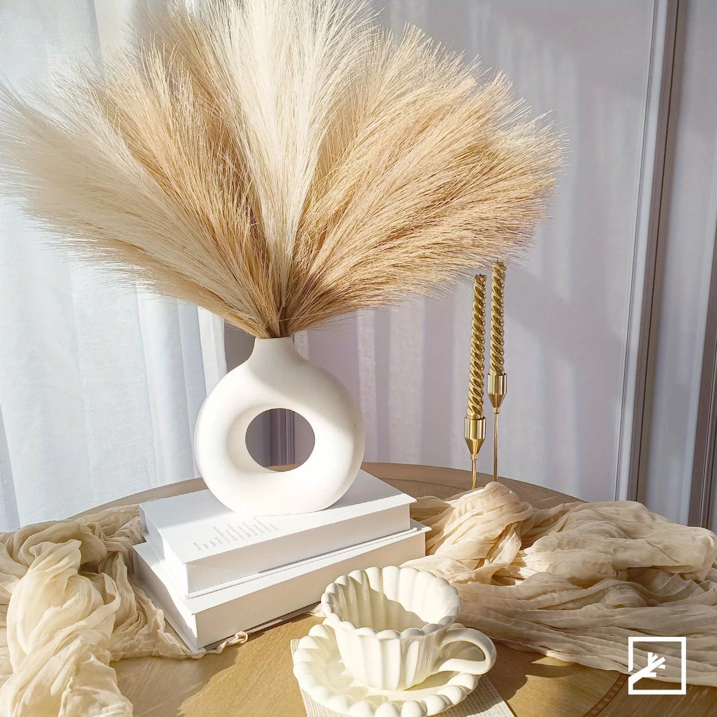 Artificial Pampas Grass Decor Flowers